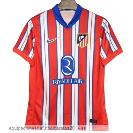 Nuevo Tailandia 1ª Camiseta Atletico Madrid 24/25 Rojo Blanco Baratas